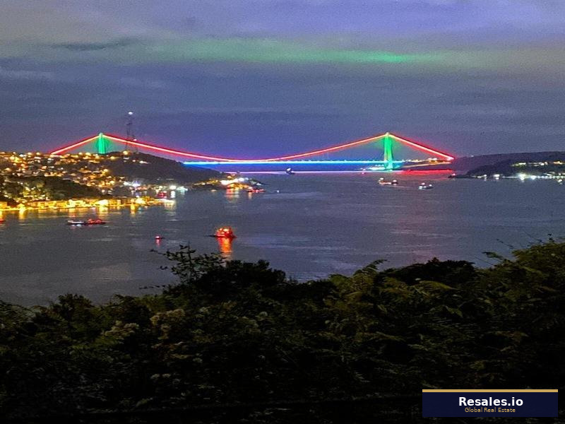 TARABYA MUHTEŞEM BOĞAZ VE DOĞA MANZARA TAM MÜSTAKİL VİLLA KAYAAŞ