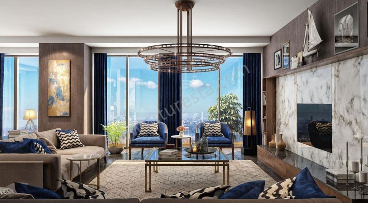 Luxury 2 Bedroom Apartment in the project AcarVerde Beykoz