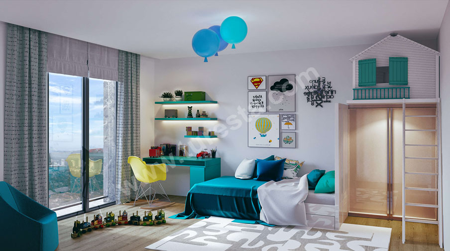 3 Bedroom apartment close to nature in Başakport Başakşehir