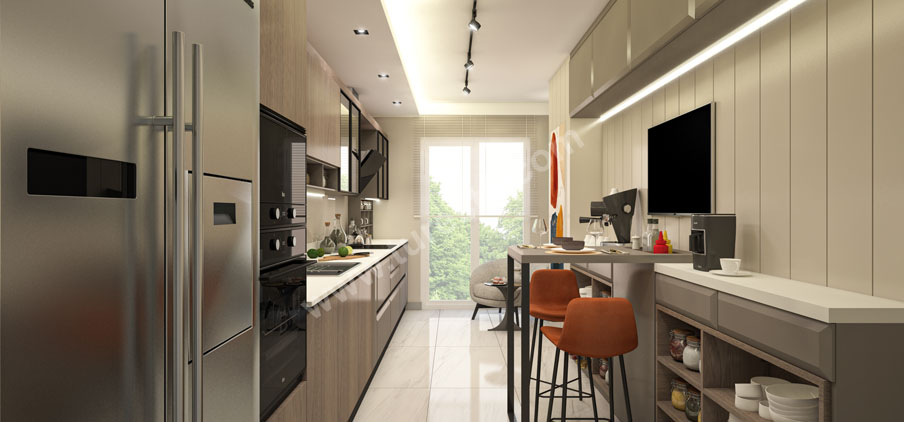 3 Bedroom Luxury apartment in Beylikdüzü | Alya Dolunay