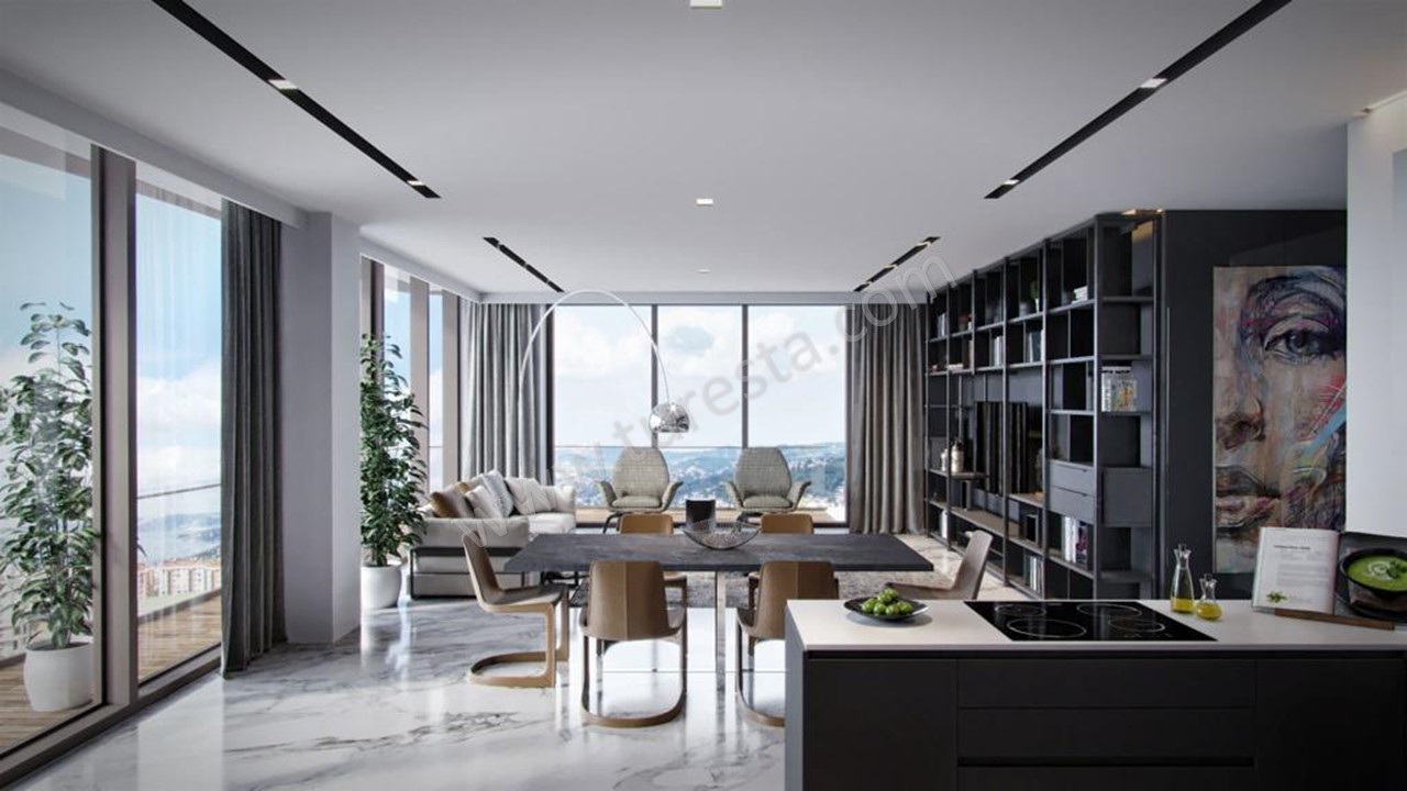 Luxury 2 Bedroom Apartment in the project AcarVerde Beykoz