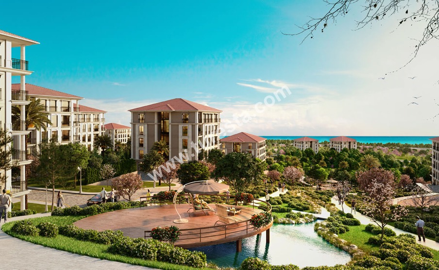 Prestigious Life in a Luxury Village with Marina in Beylikduzu