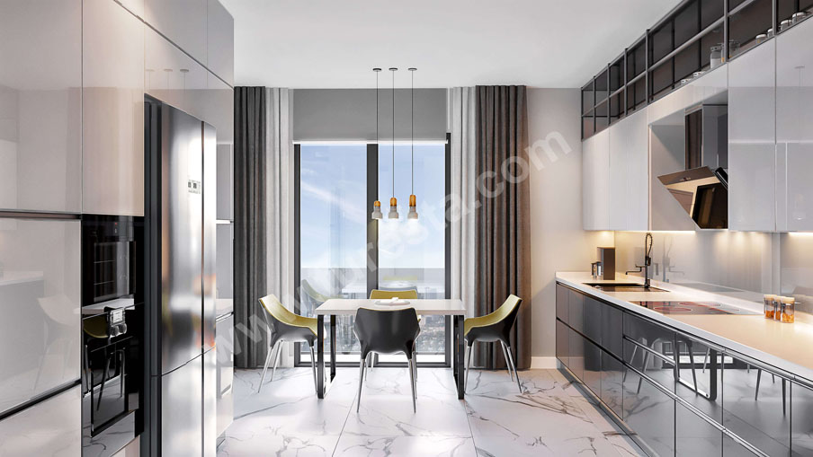 3 Bedroom apartment close to nature in Başakport Başakşehir