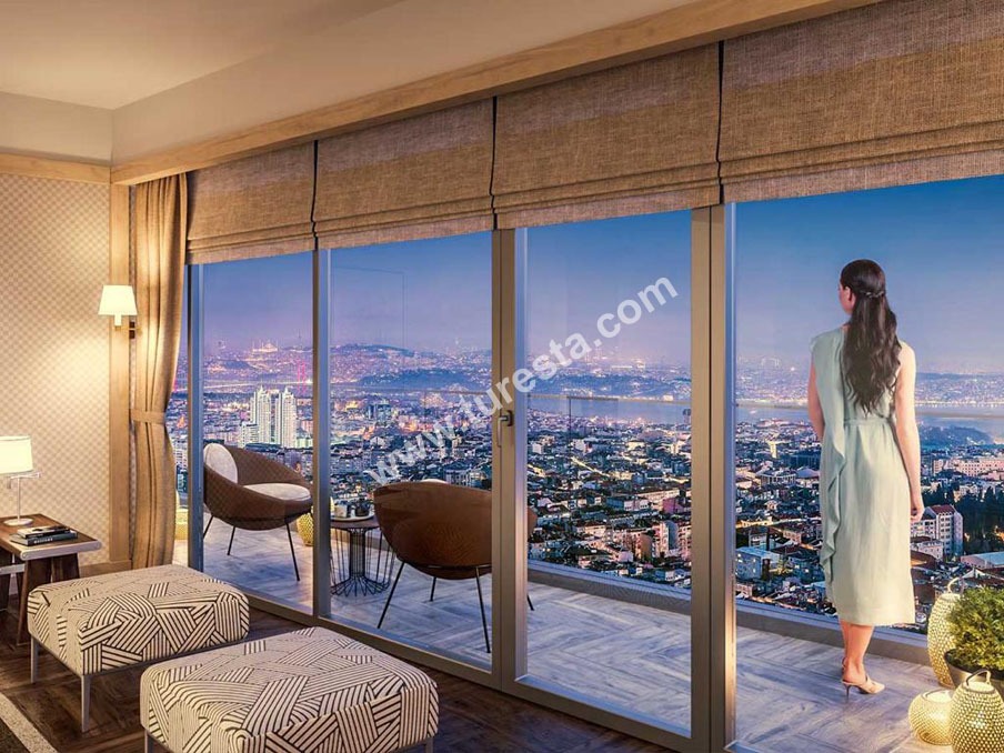 Luxurious 2 Bedroom Apartment in Bomonti