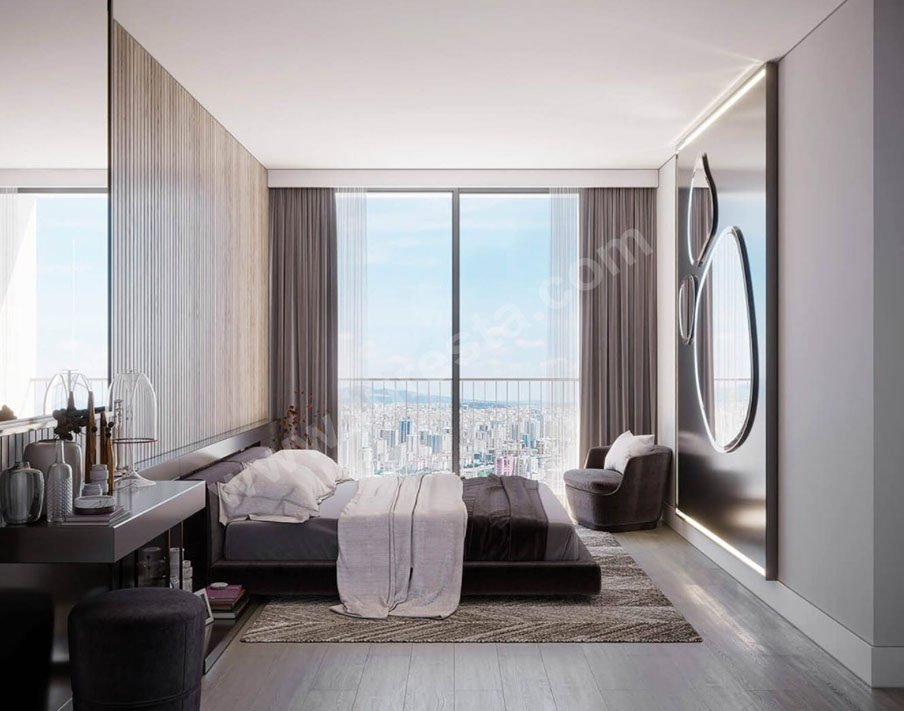 2 Bedroom apartment in Ataşehir Modern