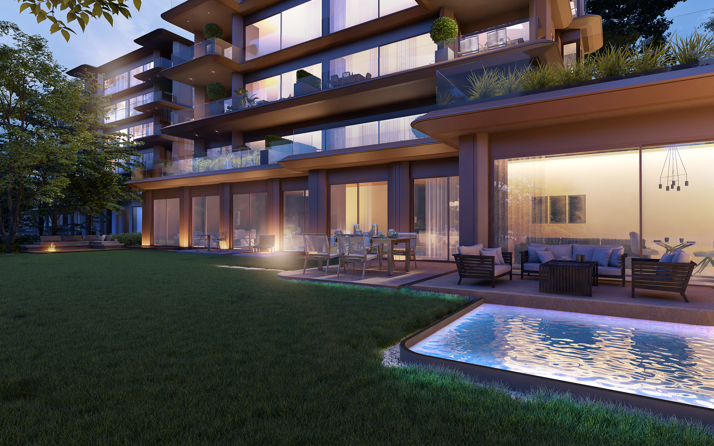 4 Bedrooms Luxury Residences in the forest in Istanbul