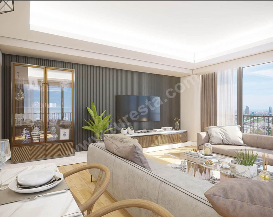 1 Bedroom apartment in Ataşehir Modern