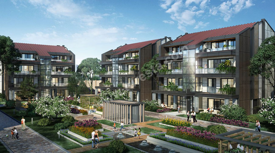 4 Bedroom Large Apartment in Pine Forests Çekmeköy