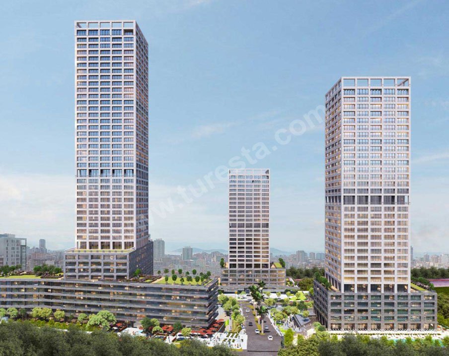 2 Bedroom apartment in Ataşehir Modern