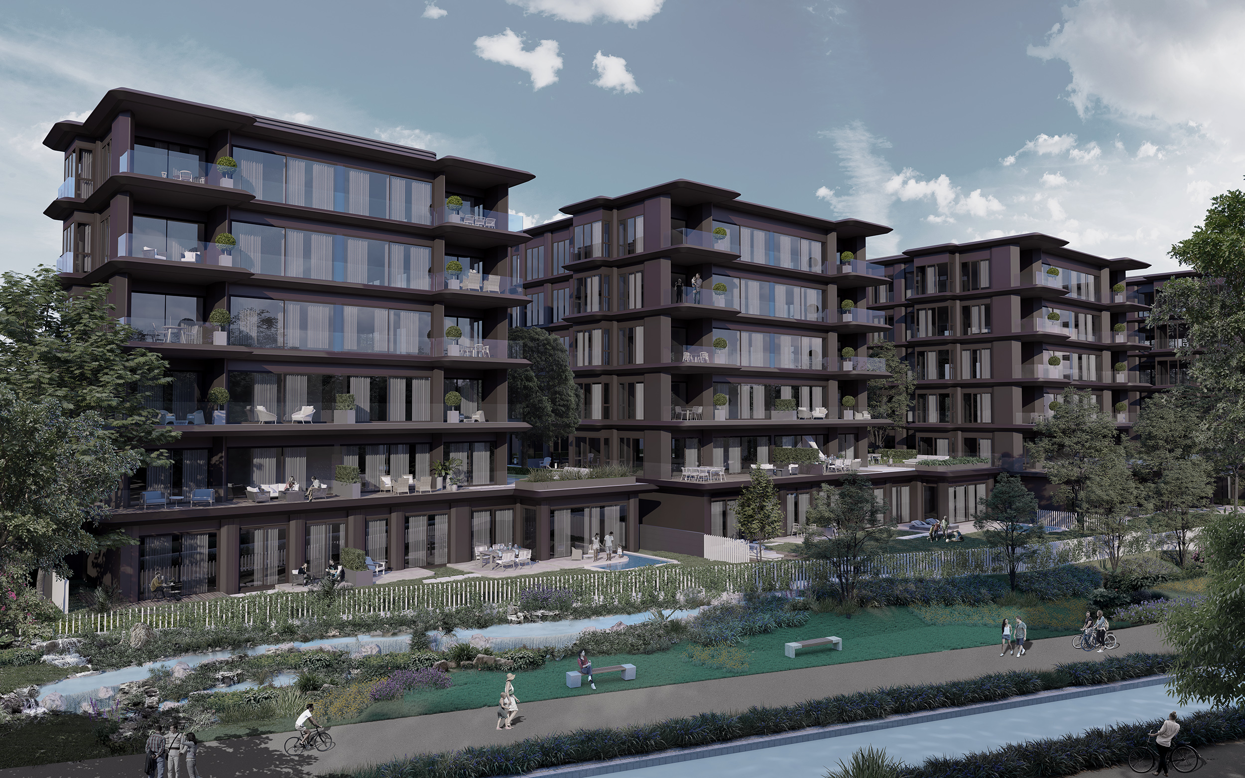 4 Bedrooms Luxury Residences in the forest in Istanbul
