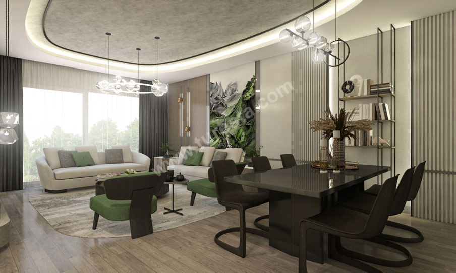 3 Bedroom Luxury apartment in Beylikdüzü | Alya Dolunay