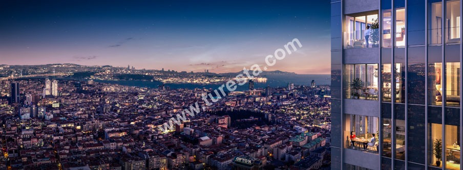 Luxurious 2 Bedroom Apartment in Bomonti