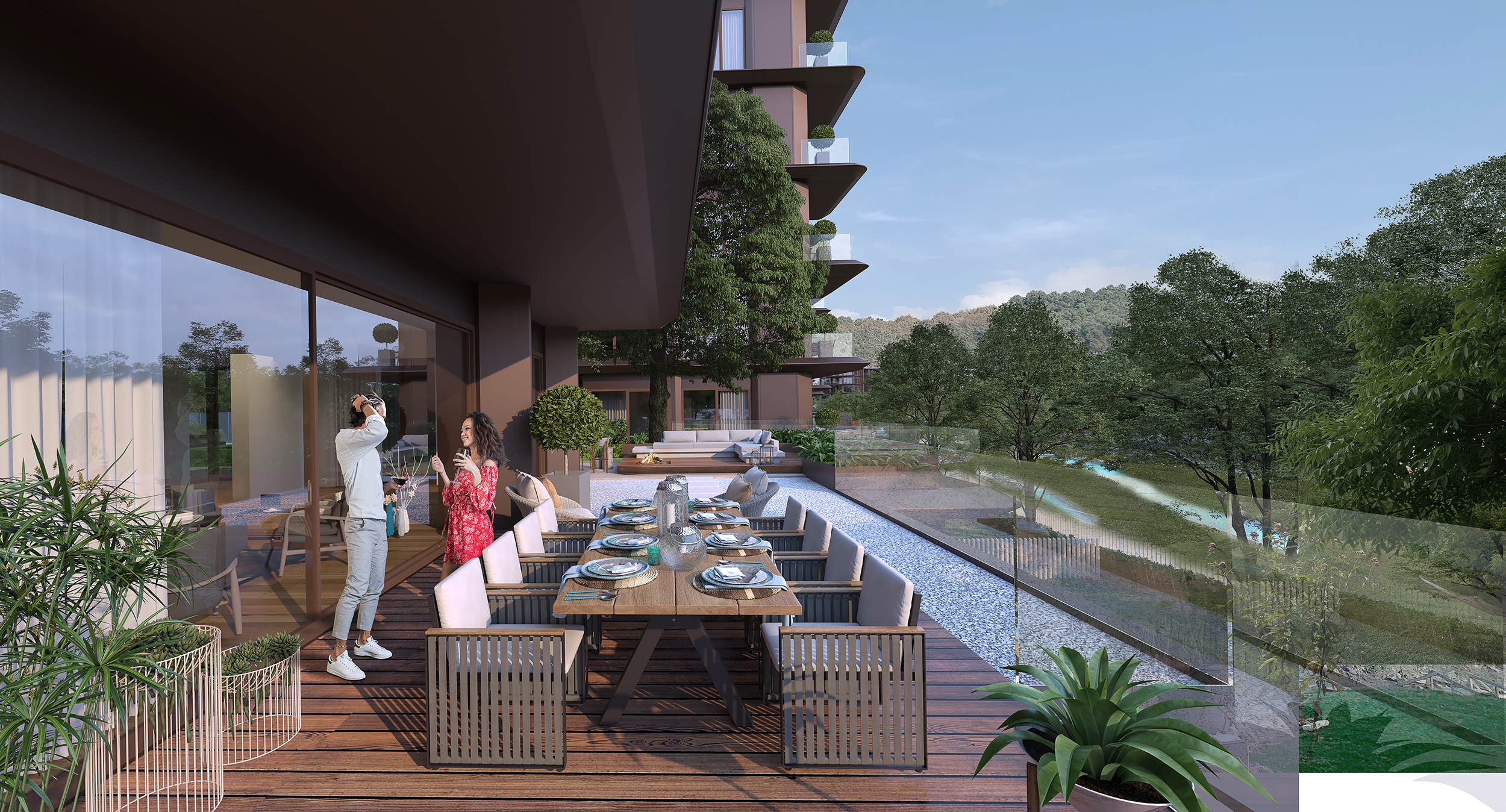 4 Bedrooms Luxury Residences in the forest in Istanbul