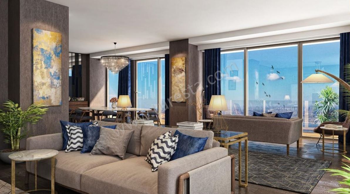 Luxury 2 Bedroom Apartment in the project AcarVerde Beykoz