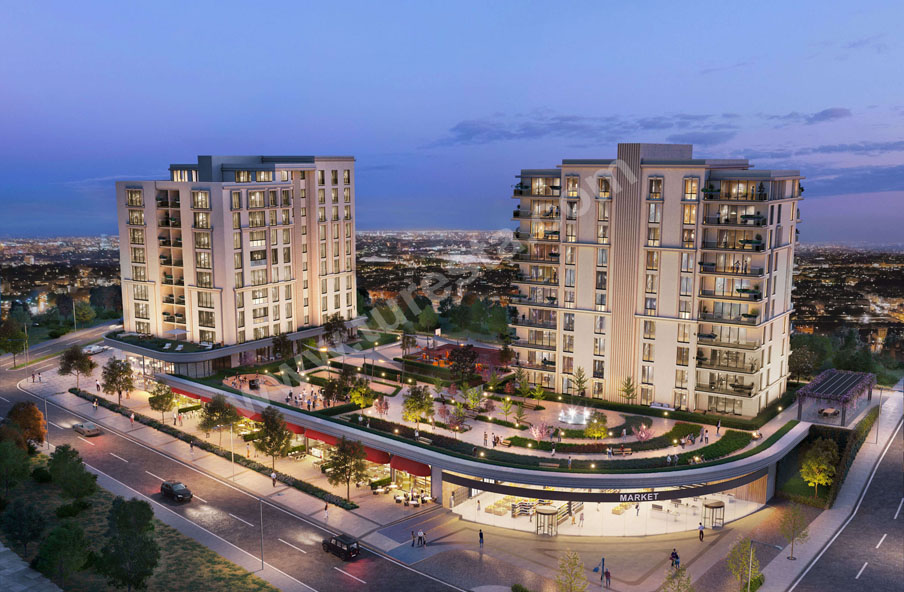 3 Bedroom apartment close to nature in Başakport Başakşehir