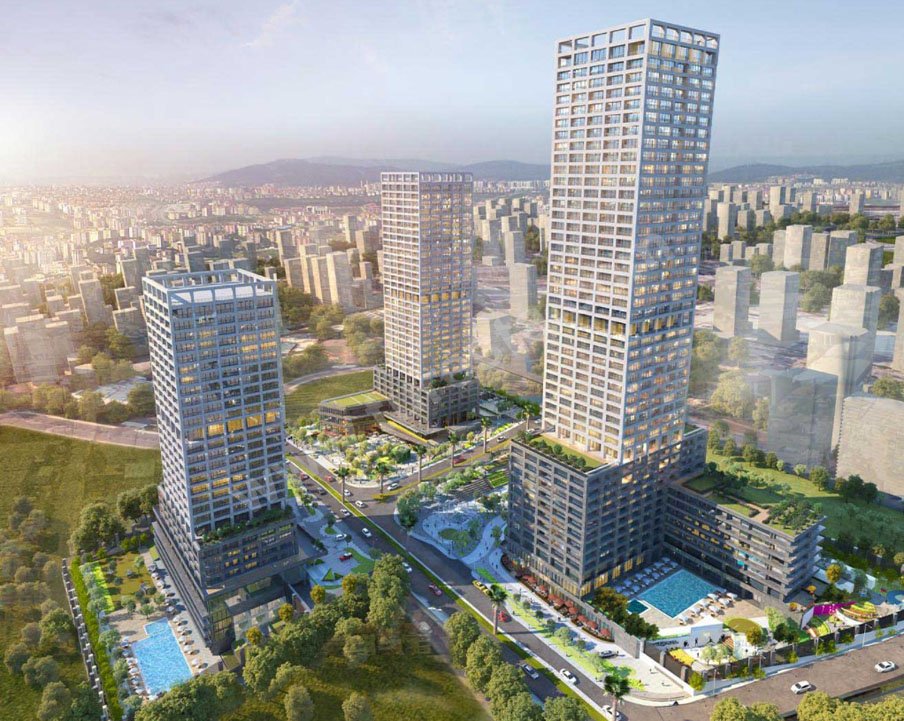 2 Bedroom apartment in Ataşehir Modern