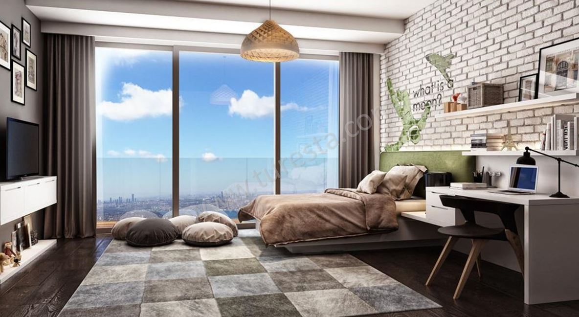 Luxury 2 Bedroom Apartment in the project AcarVerde Beykoz