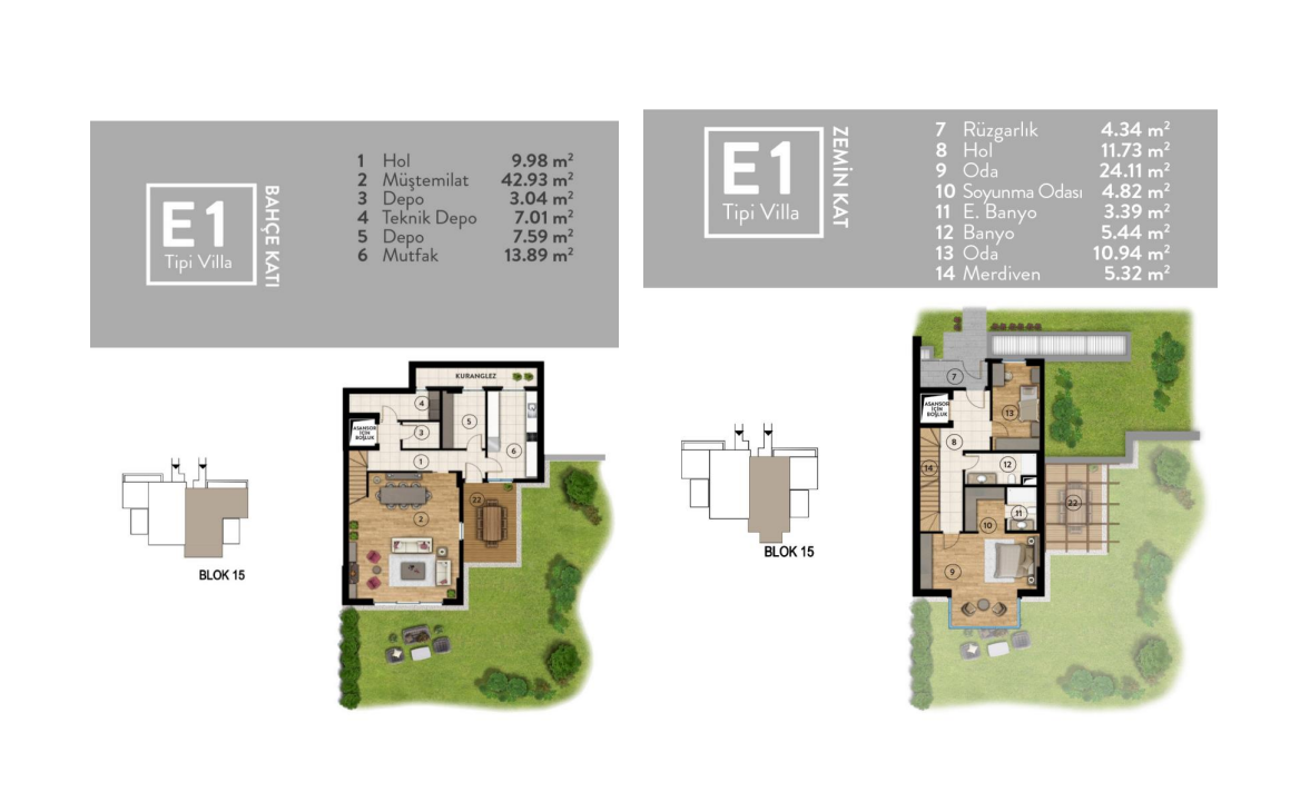 Close to Nature Forest 3 Bedroom Villa in Riva